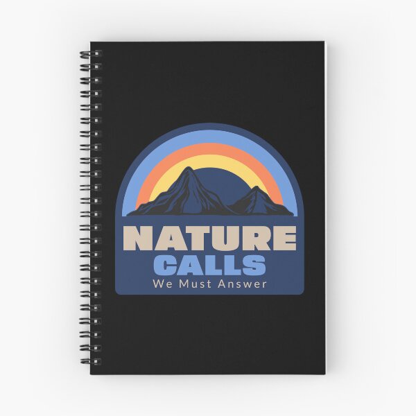 Item preview, Nature's Call, We Must Answer Camping Hiking Alaska T-Shirt designed and sold by All About Merch.