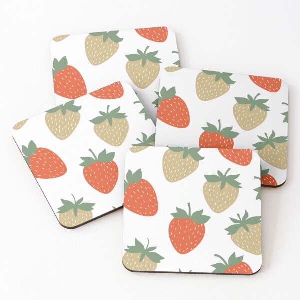 Item preview, Summer Strawberry Trendy Pattern designed and sold by junkydotcom.