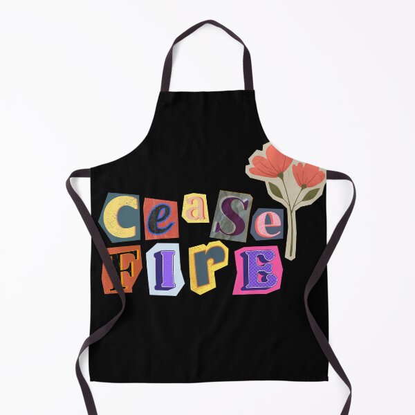 Item preview, ceasefire now for peace and justice designed and sold by Slice Of Seed.
