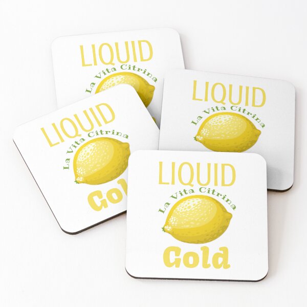 Item preview, LIQUID Gold La Vita Citrina Bright Yellow Lemon designed and sold by SplashTastic.