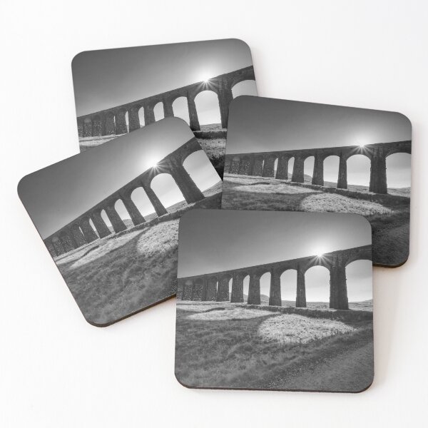 Item preview, Ribblehead Viaduct BW designed and sold by Alisonchambers2.
