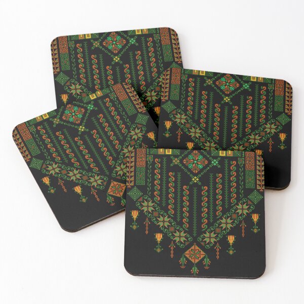 Item preview, palestinian tatreez designed and sold by Slice Of Seed.