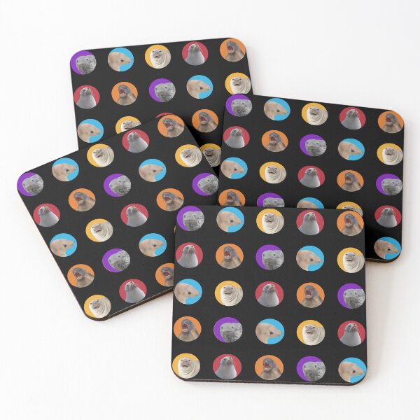 Item preview, Pinniped pack - NZ Sea Lion, Fur Seal, Leopard Seal, and Elephant Seal designed and sold by GivernyKate.