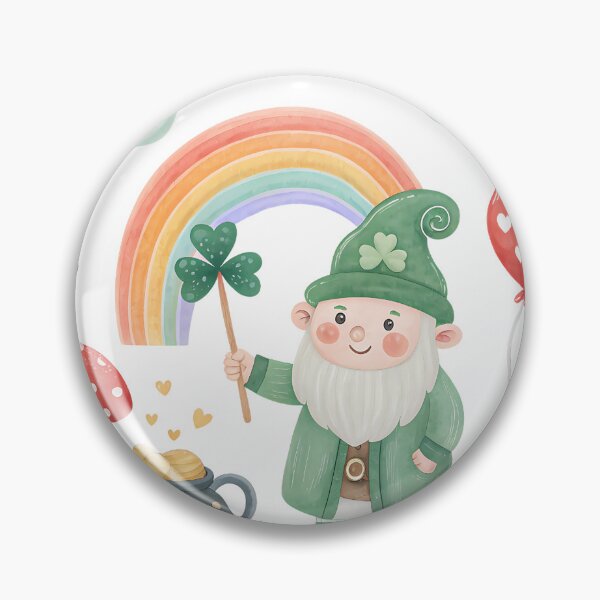 Item preview, A0710 St. Patrick’s Day Rainbow – Lucky Rainbow & Gold Pot for a Festive Irish Celebration designed and sold by angieart68.