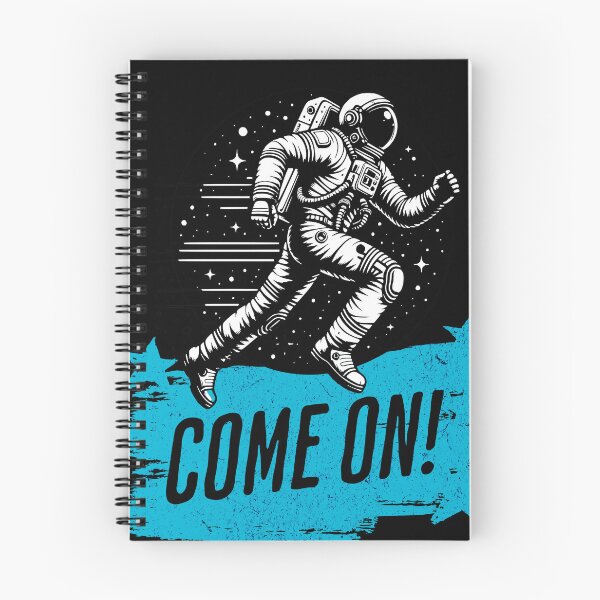 Item preview, Come on!, Astronomer, space, Man in Astronomy  suit, Astronomer runing, designed and sold by DekoDesignsHub.