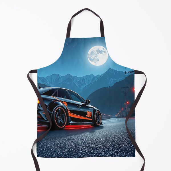 Item preview, Tuned Audi S3 in the mountains on a country road in the moonlight designed and sold by Salimgor Hangaround Music.