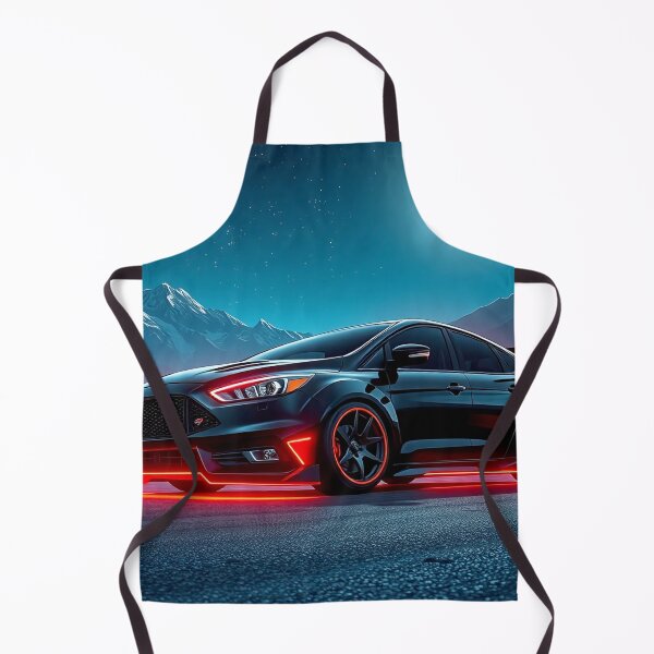 Item preview, Tuned Ford Focus on country road with red lighting designed and sold by Salimgor Hangaround Music.