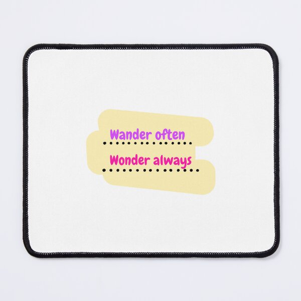 Item preview, Wander often, wonder always. designed and sold by PapaMatrix.