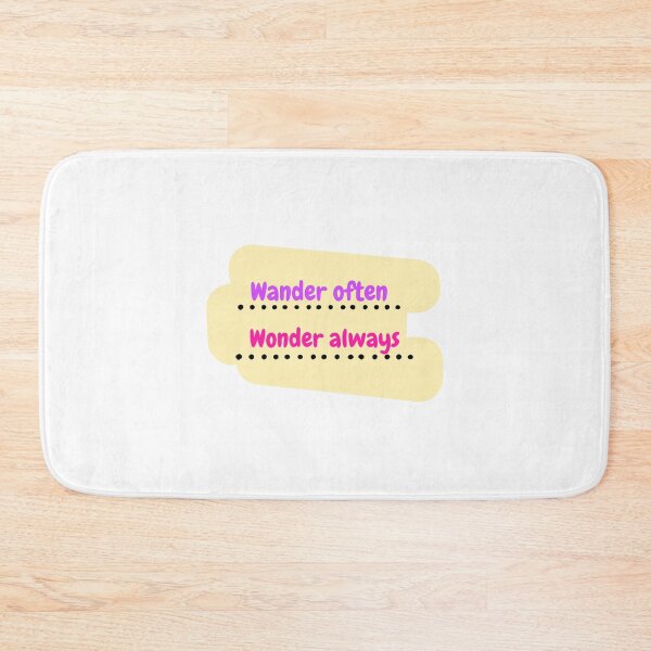 Item preview, Wander often, wonder always. designed and sold by PapaMatrix.