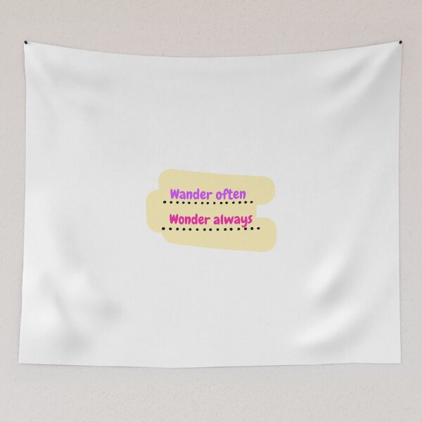 Item preview, Wander often, wonder always. designed and sold by PapaMatrix.