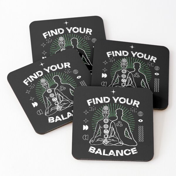 Item preview, FIND YOUR BALANCE | Chakras | Mental Health | Yoga | Meditation designed and sold by Danil Kozik.