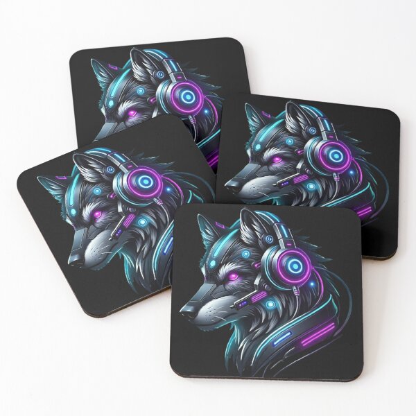 Item preview, Cyberpunk Wolf designed and sold by Random 00.