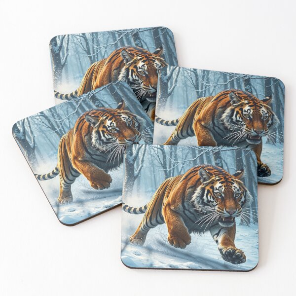 Item preview, Hunting Winter Tiger  designed and sold by Skye Ryan-Evans.