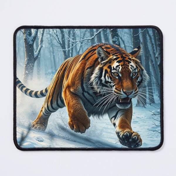 Item preview, Hunting Winter Tiger designed and sold by Skye Ryan-Evans.