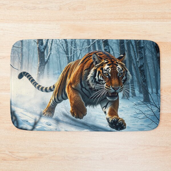Item preview, Hunting Winter Tiger  designed and sold by Skye Ryan-Evans.