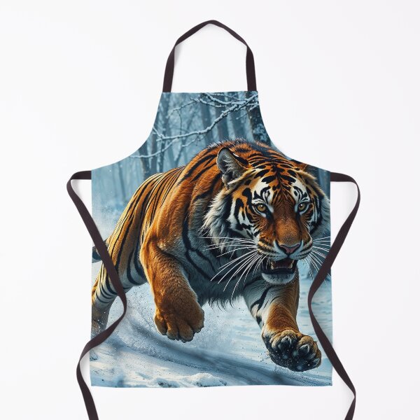 Item preview, Hunting Winter Tiger designed and sold by Skye Ryan-Evans.