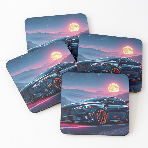 Item preview, Tuned Ford Focus in the mountains on the country road designed and sold by Salimgor Hangaround Music.