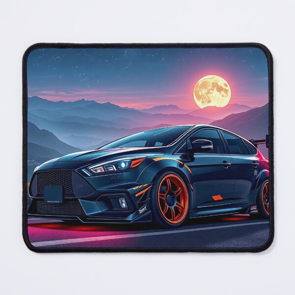Item preview, Tuned Ford Focus in the mountains on the country road designed and sold by Salimgor Hangaround Music.