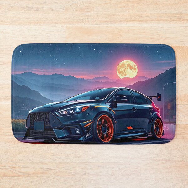 Item preview, Tuned Ford Focus in the mountains on the country road designed and sold by Salimgor Hangaround Music.