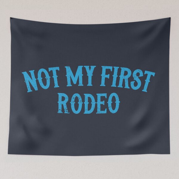 Item preview, Not My First Rodeo-- Retro Outlaw Country Design designed and sold by Scaryzz.
