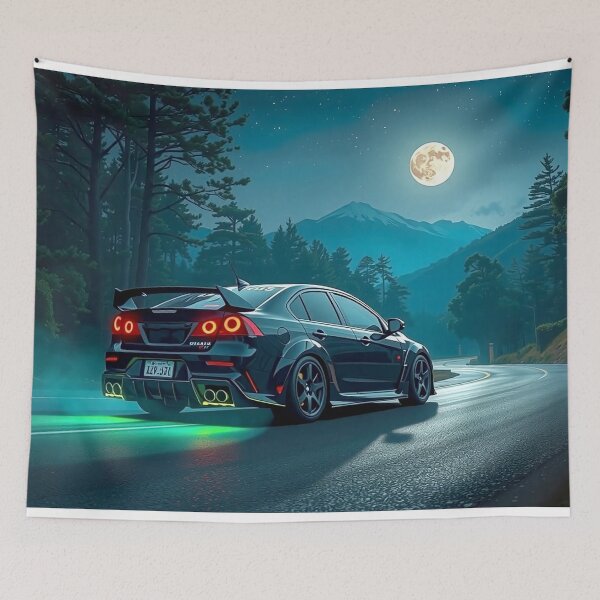 Item preview, Tuned Ford Escort in the mountains on the country road designed and sold by Salimgor Hangaround Music.