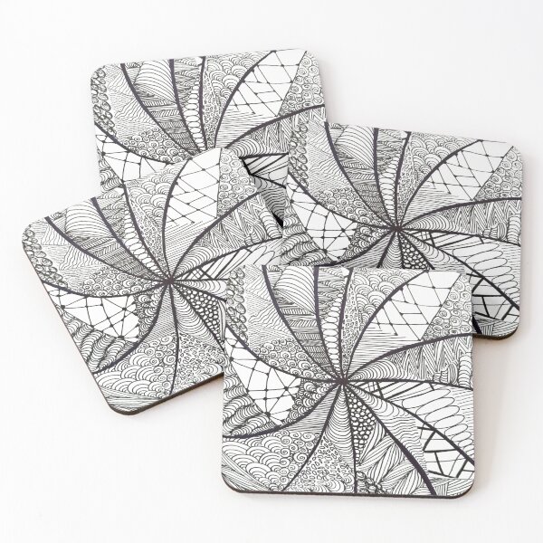 Item preview, Creative Zentangle Patterns  designed and sold by ChalarieArt.