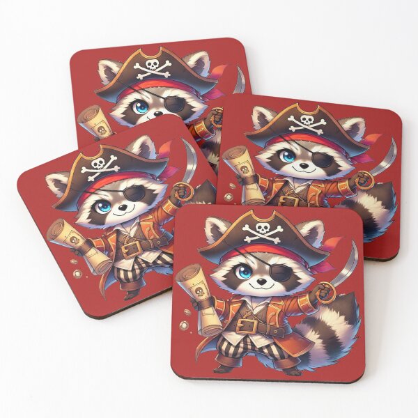Item preview, Pirate Raccoon designed and sold by Random 00.
