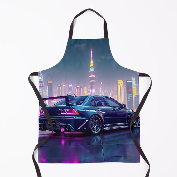 Item preview, Mitsubishi Evolution from behind – performance and style in the modern city designed and sold by Salimgor Hangaround Music.