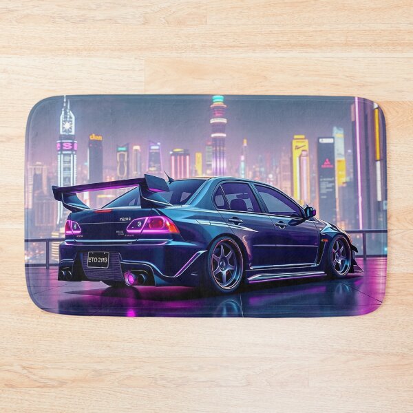 Item preview, Mitsubishi Evolution from behind – performance and style in the modern city designed and sold by Salimgor Hangaround Music.