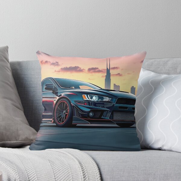 Item preview, Mitsubishi Evolution at sunset – performance and style in the modern city designed and sold by Salimgor Hangaround Music.