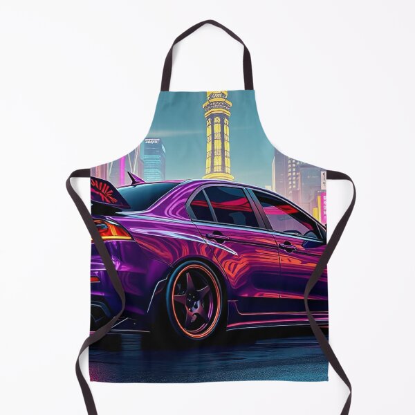 Item preview, Mitsubishi Evolution – Performance and Style in Neon City designed and sold by Salimgor Hangaround Music.