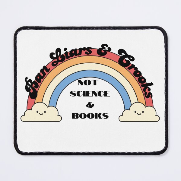 Item preview, Science and Books not Liars and Crooks designed and sold by SickGirlDIY.