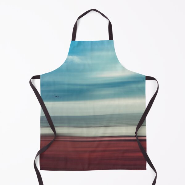Item preview, a walk in silence - abstract beach scene designed and sold by Dyrk Wyst Redbubble Shop.