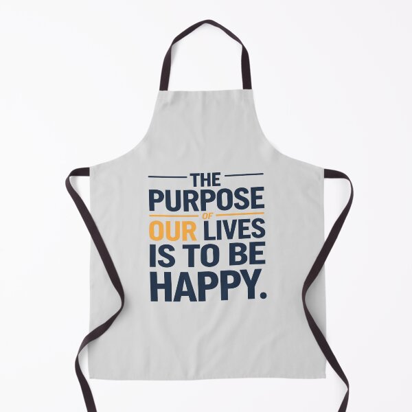 Item preview, The Purpose of Our Lives Is to Be Happy - Motivational Quote designed and sold by Twisted Kids.