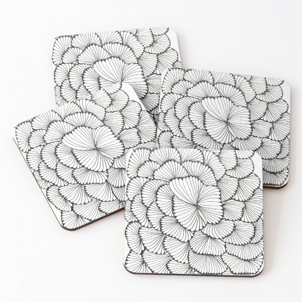 Item preview, Beautiful Zentangle Pattern designed and sold by ChalarieArt.