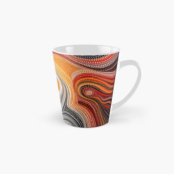 Aperçu de l'œuvre Art aborigène australien. Peinture à points indigène. Australie. Noongar. Motif abstrait. créée et vendue par DRIGLI.