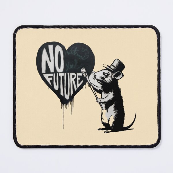 Item preview, Banksy Rat - No Future designed and sold by 123ks.