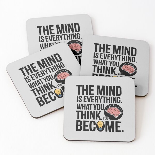 Item preview, The Mind Is Everything - Inspirational Mindset Quote designed and sold by Twisted Kids.