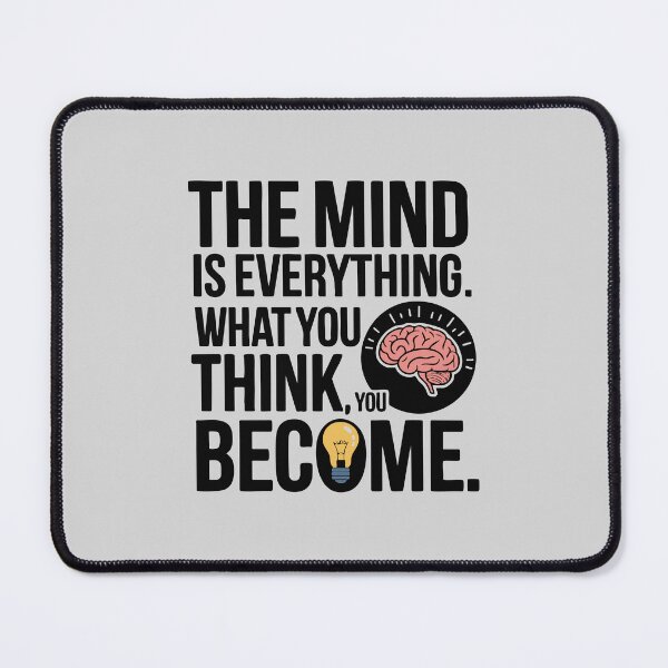 Item preview, The Mind Is Everything - Inspirational Mindset Quote designed and sold by Twisted Kids.