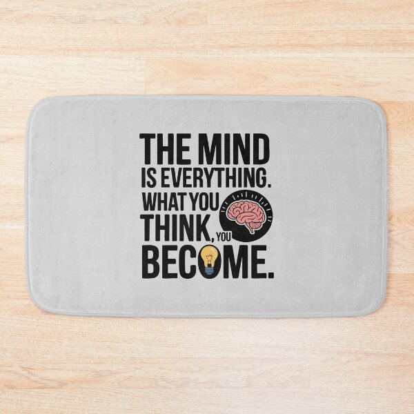 Item preview, The Mind Is Everything - Inspirational Mindset Quote designed and sold by Twisted Kids.