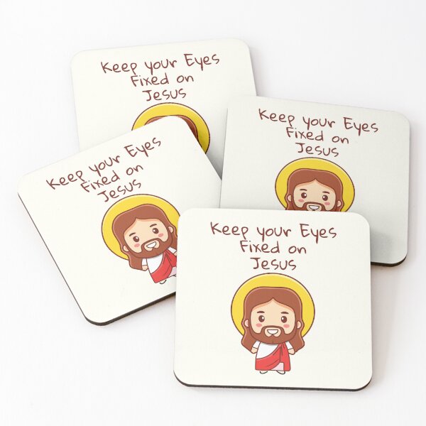 Item preview, Keep Your Eyes Fixed On Jesus - Christian  designed and sold by CrossCrafted.