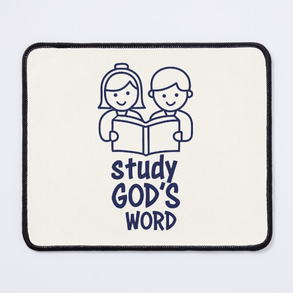 Item preview, Study God's Word - Christian  designed and sold by CrossCrafted.