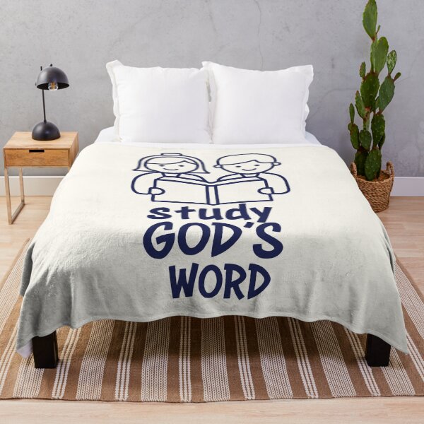 Item preview, Study God's Word - Christian designed and sold by CrossCrafted.