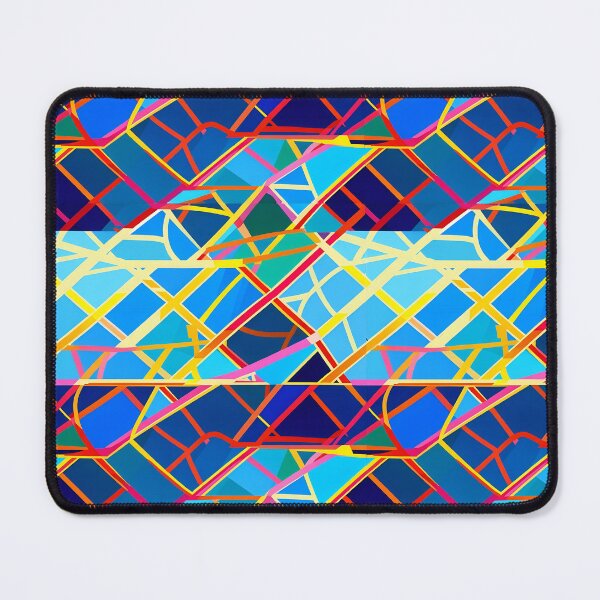 Item preview, Multi colored Abstract illustration pattern designed and sold by Domo-Design.