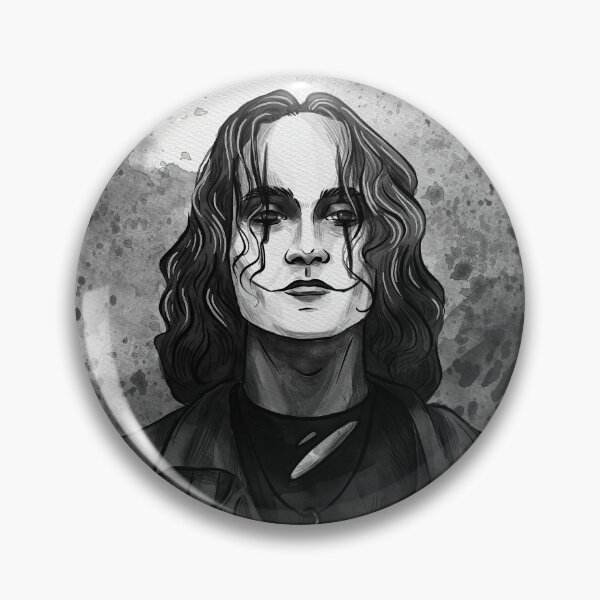 Item preview, the crow 1994 Eric Draven It Can't Rain All the Time designed and sold by BlackOrchidArt.