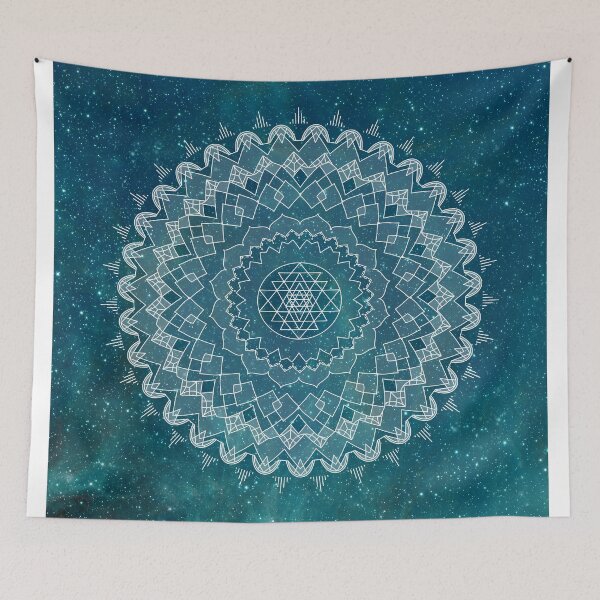 Item preview, Mandala in Teal designed and sold by Catherine Holcombe.