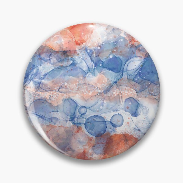 Item preview, Abstract Blue and Orange designed and sold by Claire_Brown.