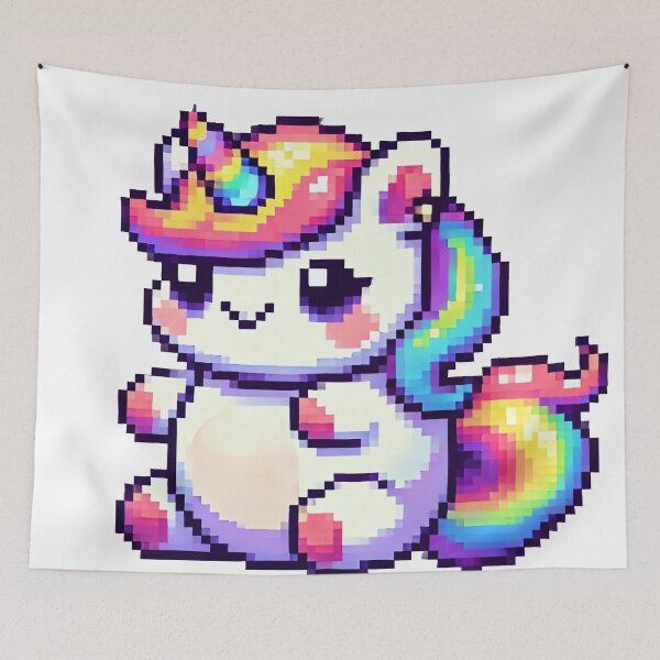 Item preview, Pixel Unicorn designed and sold by LilithsDesires.
