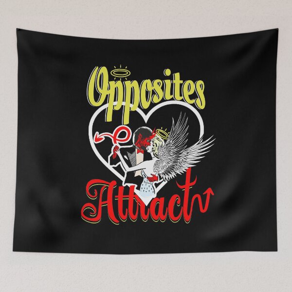 Item preview, OPPOSITES ATTRACT ... The Eternal Dance (Valentines Themed Design) designed and sold by FREEKNSTEIN.