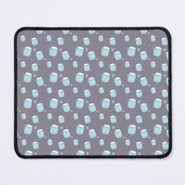 Item preview, Charming Blue Mugs Pattern. designed and sold by FestivityFinds.